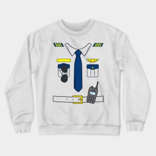 Pilot Costume Crewneck Sweatshirt